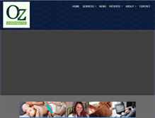 Tablet Screenshot of ozchiroinhutch.com